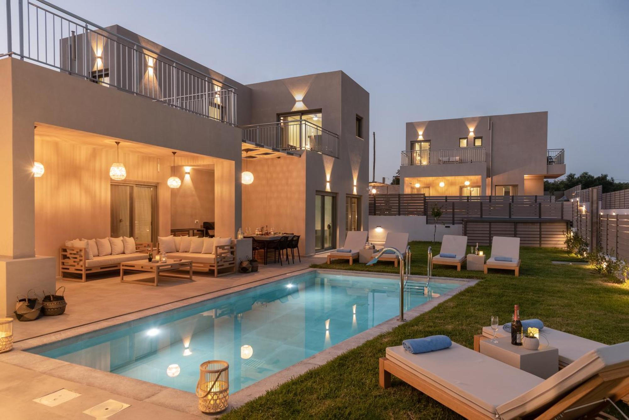 Ks Luxury Villas Heated Pools Georgioupoli Exterior photo