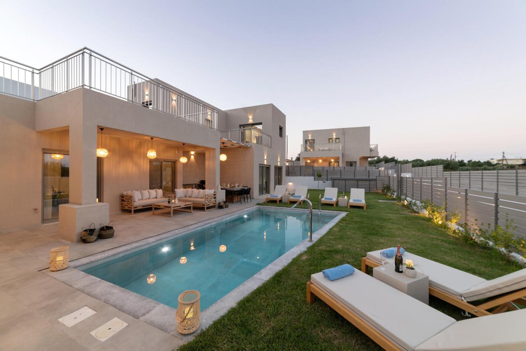 Ks Luxury Villas Heated Pools Georgioupoli Exterior photo